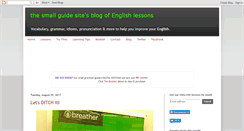 Desktop Screenshot of blog.thesmallguidesite.com
